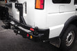 Discovery 2 1999-2004 022-02 Rear Wheel Carrier Double Jerry Can Holder Package - SKU MCC-09002-202PK3