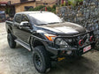 Ranger/BT50 2011-2021 039BSR Side Step and Rail Package (Chrome Step Plate) (50mm Bull Bar) - SKU MCC-05003-039BSR