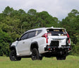 Pajero Sport QF QG 2020-On 022-02 Rear Wheel Carrier Single Jerry Can Holder Package - SKU MCC-02012-202PK2