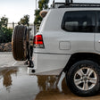 Land Cruiser 200 series 2007-2021 022-02 Rear Wheel Carrier Single Jerry Can Holder Package - SKU MCC-01008-202PK2