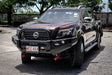 Navara Np300 2021-Present - 707-01 Falcon Bull Bar Single Black Loop Package (LED Foglight) IEB Compatible (Intelligent Emergency Braking) - SKU MCC-03014-701SBLFOG