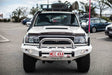 Land Cruiser 105 series 1998-2007 078-01SQSBL Rocker Bull Bar Single Sand Black Loop Package - SKU MCC-01014-7801SQSBL