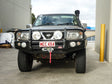 Patrol Y61 1997-2005 707-02 Falcon Bull Bar Black A-Frame Package (No Foglight) - SKU MCC-03003-702UP