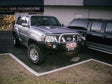 Patrol Y61 2005-2012 707-01 Falcon Bull Bar Triple Stainless Loops Package (LED Foglight) - SKU MCC-03004-701FOGUP