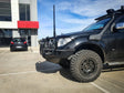 Navara D40 2011-2015 707-02 Falcon Bull Bar Black A-Frame Package (LED Foglight) - SKU MCC-03007-702FOGUP