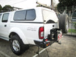Navara D22 1997-2015 022-02 Rear Wheel Carrier Single Jerry Can Holder Package - SKU MCC-03008-202PK2