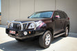 Prado 150 prefacelift 2009-2017 707-01 Falcon Bull Bar Single Black Loop Package (No Foglight) - SKU MCC-01011-701SBL