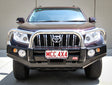 Prado 150 prefacelift 2009-2017 707-01 Falcon Bull Bar Single Black Loop Package (LED Foglight) - SKU MCC-01011-701SBLFOG