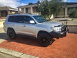 Land Cruiser 200 series prefacelift 2007-2015 808-01 Phoenix Bull Bar Single Stainless Loop Package - SKU MCC-01008-801SSL