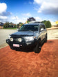 Land Cruiser 200 series prefacelift 2007-2015 808-01 Phoenix Bull Bar Single Stainless Loop Package - SKU MCC-01008-801SSL
