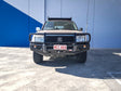 Land Cruiser 100 series 1998-2007 707-02 Falcon Bull Bar Black A-Frame Package (No Foglight) - SKU MCC-01007-702UP