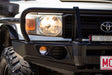 Land Cruiser 79 series UTE (2016-2022) 707-02 Falcon bull bar Black A Frame Package (No Foglight) - SKU MCC-01005-702UPSC