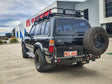 Land Cruiser 80 series 1990-1998 (GX or Non Flare) 022-02 Rear Wheel Carrier Single Jerry Can Holder Package - SKU MCC-01006-202LPK2