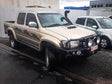 Toyota Hilux 1997-2004 707-02 Falcon Bull Bar Black A-Frame Package (LED Foglight) - SKU MCC-01001-702FOGUP