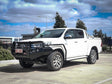 Hilux N80 2016-Current 039BSR Side Step and Rail Package (Chrome Step Plate) (50mm Bull Bar) - SKU MCC-01017-039BSR