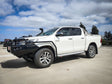 Hilux N80 2016-Current 039BSR Side Step and Rail Package (Chrome Step Plate) (50mm Bull Bar) - SKU MCC-01017-039BSR