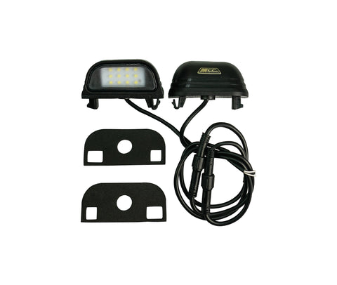 022 Clip on Led Number Plate Light with Rubber pad (Single)- SKU MCC-8008-0103LEDNP-Clip