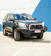 Prado 150 prefacelift 2009-2017 078-01SQSBL Rocker Bull Bar Single Sand Black Loop Package - SKU MCC-01011-7801SQSBL