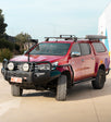Hilux N80 2016-Current ABSR808 All Black Side Step and Rail Package (60mm Bull Bar) - SKU MCC-01017-039ABSR808