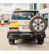 Land Cruiser 300 Series 2022-On - Bumper Cut 022-02 Rear Wheel Carrier Single Jerry Can Holder Package - SKU MCC-01023-202PK2