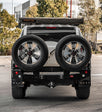 FJ Cruiser XJ10 2006-2017 022-02 Rear Wheel Carrier Bar - 022-02 Rear Wheel Carrier Dual Wheels Carrier Package - SKU MCC-01012-202PK1