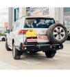 Land Cruiser 300 Series 2022-On - Bumper Cut 022-02 Rear Wheel Carrier Single Jerry Can Holder Package - SKU MCC-01023-202PK2