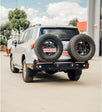 Land Cruiser 300 Series 2022-On - Bumper Cut 022-02 Rear Wheel Carrier Dual Wheels Carrier Package - SKU MCC-01023-202PK1