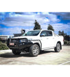 Hilux N80 2016-2020 707-02 Falcon Bull Bar Black A-Frame Package (LED Foglight) - SKU MCC-01017-702FOGUP