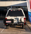 Hilux N80 2016-Current 022-02 Rear Wheel Carrier Double Jerry Can Holder Package - SKU MCC-01017-202PK3