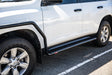 Prado 150 prefacelift 2009-2017 039ABSR808 All Black Side Step and Rail Package (60mm Bull Bar) - SKU MCC-01011-039ABSR808