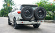 Fortuner Facelift 2015-Current 022-02 Rear Wheel Carrier Dual Wheels Carrier Package (Bumper Cut) - SKU MCC-01022-202PK1
