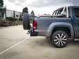 Amarok 2011-On 022-02 Rear Wheel Carrier Single Jerry Can Holder Package - SKU MCC-04001-202PK2