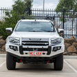 MUX Gen 3 2020-2025 Falcon Bull Bar Black A-Frame Package (LED Foglight) - SKU MCC-08008-702FOGUP