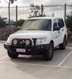 Pajero NS NX NT NW 2006-2021 707-01 Falcon Bull Bar Single Stainless Loop Package (No Foglight) - SKU MCC-02004-701SSL