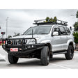 Prado 120 2002-2009 707-02 Falcon Bull Bar Black A-Frame Package (LED Foglight) - SKU MCC-01010-702FOGUP