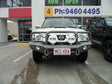 Navara D22 1997-2015 078-02SQ Rocker Bull Bar Triple Loops Package - SKU MCC-03008-7802SQ