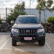 Prado 150 prefacelift 2009-2017 707-02 Falcon Bull Bar Black A-Frame Package (LED Foglight) - SKU MCC-01011-702FOGUP