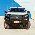 Triton MR 2019-Present 707-02 Falcon Bull Bar Black A-Frame Package (LED Foglight) - SKU MCC-02011-702FOGUP