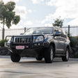 Prado 150 prefacelift 2009-2017 707-02 Falcon Bull Bar Black A-Frame Package (LED Foglight) - SKU MCC-01011-702FOGUP