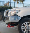 Land Cruiser 200 series prefacelift 2007-2015 707-01A Alloy Falcon Bull Bar Triple Loops Package (LED Foglight) - SKU MCC-01008-701AW