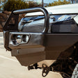 Triton MR 2019-Present 707-02 Falcon Bull Bar Black A-Frame Package (LED Foglight) - SKU MCC-02011-702FOGUP