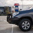 Prado 150 prefacelift 2009-2017 707-02 Falcon Bull Bar Black A-Frame Package (LED Foglight) - SKU MCC-01011-702FOGUP