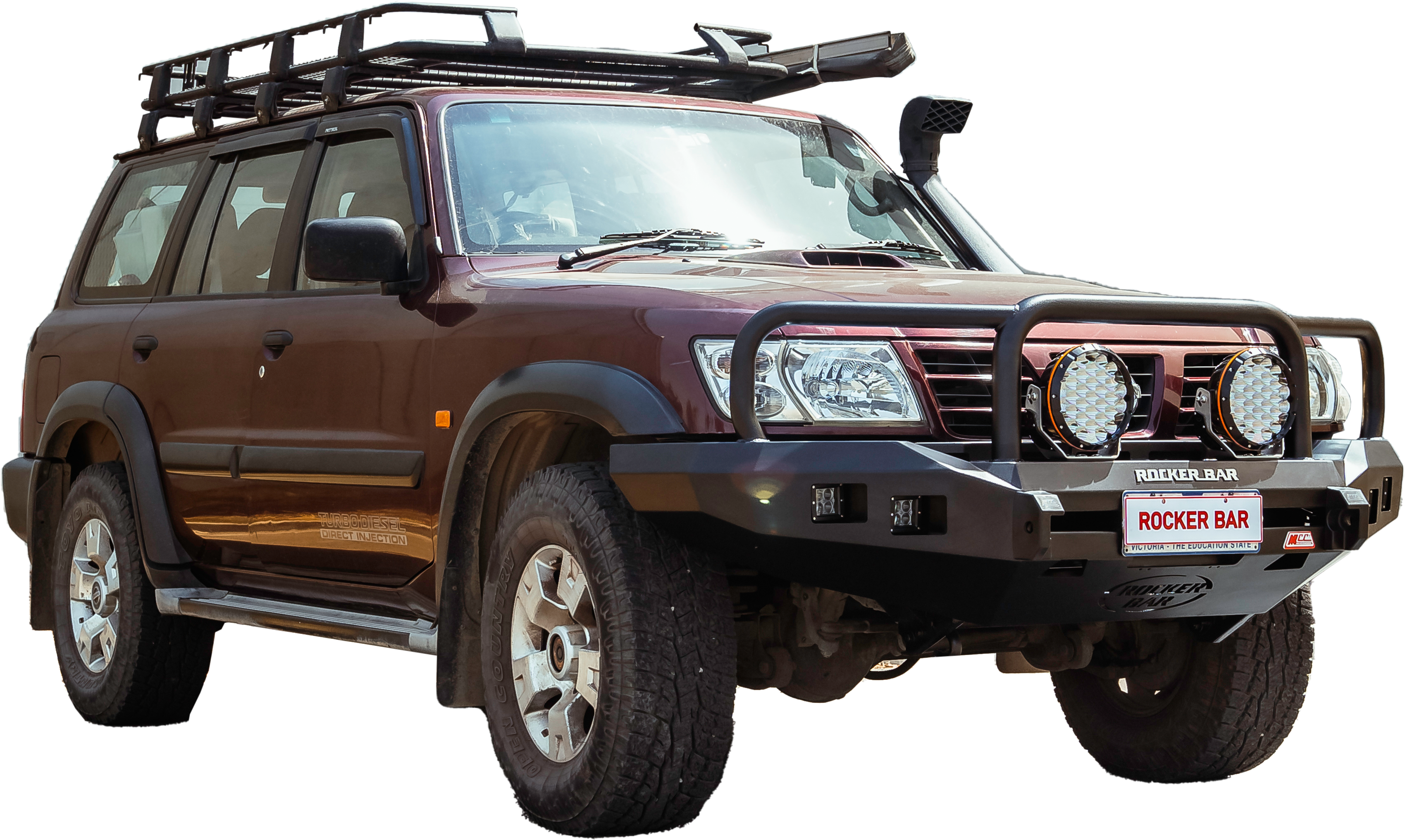 Military Rocker Bar Rocker Bars - Ultimate Side Protection – MCC 4x4