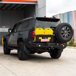 Prado 250 2025-On 022-02 Rear Wheel Carrier Double Jerry Can Holder Package (Sand Black)