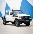 Land Cruiser 79 Series Single Cab 2024-On - 078-01SQL Rocker Bull Bar Single Low Loop Package - SKU MCC-01024-7801SQLSC