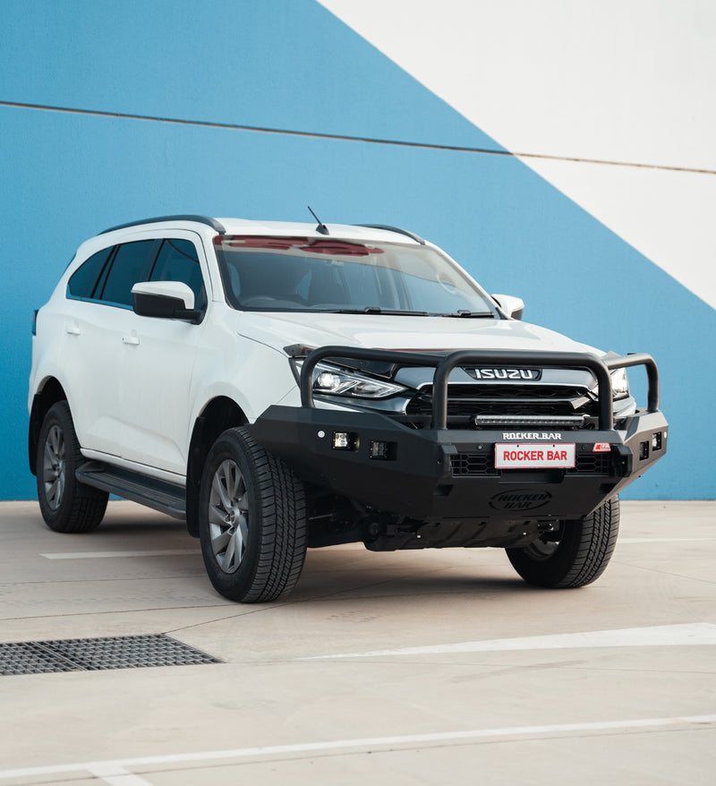 MUX Gen 3 2020-On 078-02SQ Rocker Bull Bar Triple Loops Package - SKU ...