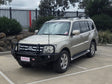 Pajero NS NX NT NW 2006-2021 707-02 Falcon Bull Bar Black A-Frame Package (No Foglight) - SKU MCC-02004-702UP