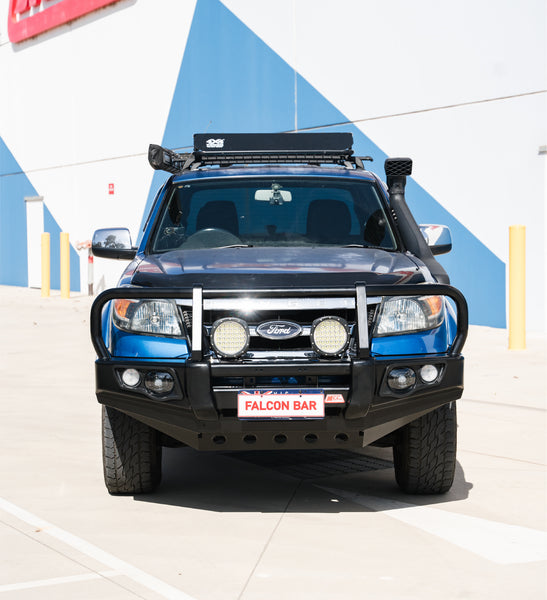 Ranger PK 2009-2011 707-02 Falcon Bull Bar Black A-Frame Package (LED ...