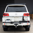 Land Cruiser 200 series 2007-2021 Bumper Cut 022-02 Rear Wheel Carrier Double Jerry Can Holder Package - SKU MCC-01019-202PK3