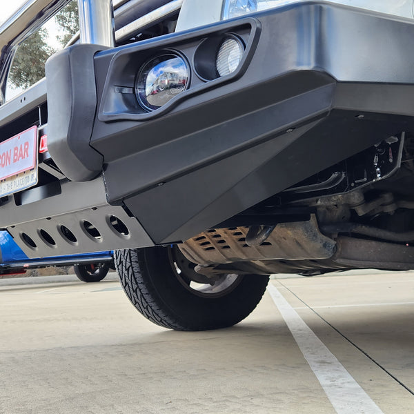 Ranger PK 2009-2011 707-01 Falcon Bull Bar Single Stainless Loop Package (LED Foglight) - SKU MCC-05002-701SSLFOG